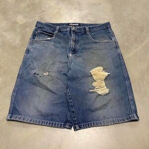 vintage lightwash denim southpole jorts